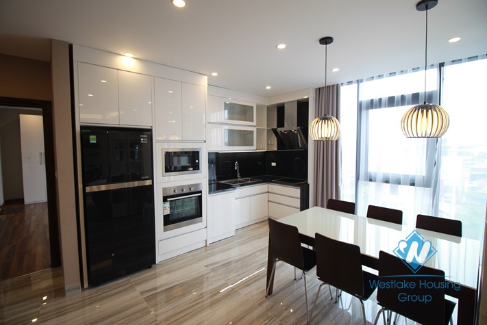 Brand new and modern apartment with 03 bedrooms for rent in Tay Ho area 