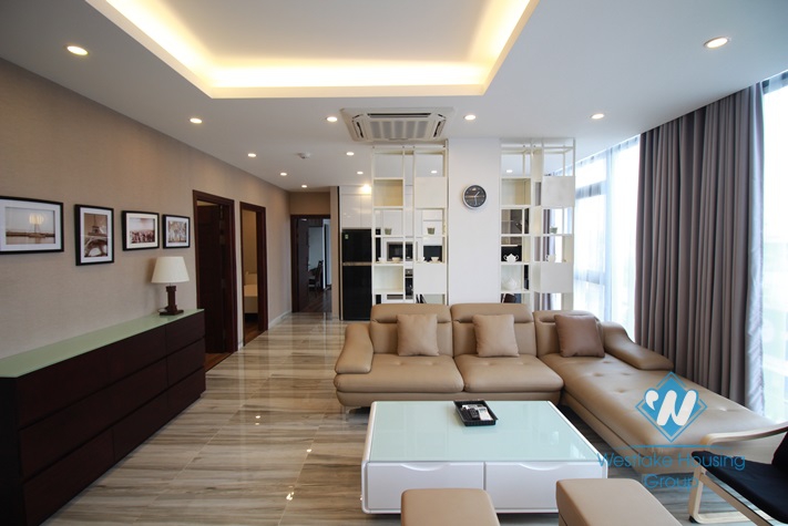 Brand new and modern apartment with 03 bedrooms for rent in Tay Ho area 