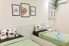 Beautiful apartment for rent in Van Cao street, Ba Dinh district.
