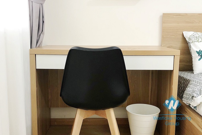 A Cozy 2 bedrooms apartment for rent in Van Cao, Ba Dinh area.