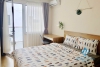 Two bedrooms apartment for rent in Van Cao st,Ba Dinh district, Hanoi