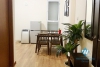 Two bedrooms apartment for rent in Van Cao st,Ba Dinh district, Hanoi