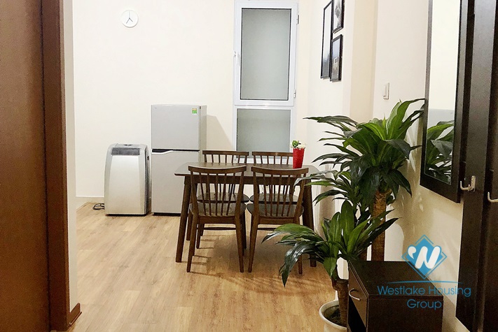 Two bedrooms apartment for rent in Van Cao st,Ba Dinh district, Hanoi
