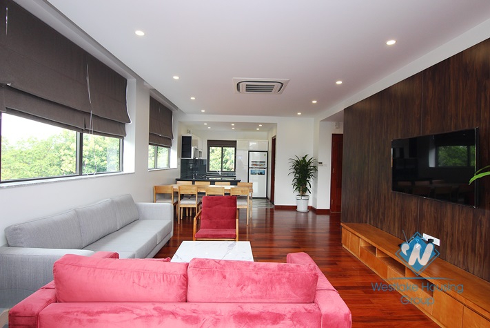 Gorgeously 04 bedrooms apartment for rent in Tay Ho area.