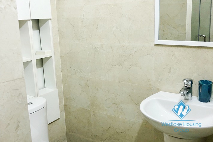 Beautiful apartment for rent in Van Cao street, Ba Dinh district.