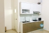 Two bedrooms apartment for rent in Van Cao st,Ba Dinh district, Hanoi