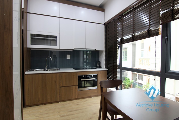 A Morden One bedroom apartment for rent in Tay Ho district.