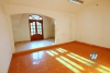 Unfurnished house for rent in Truc Bach area.