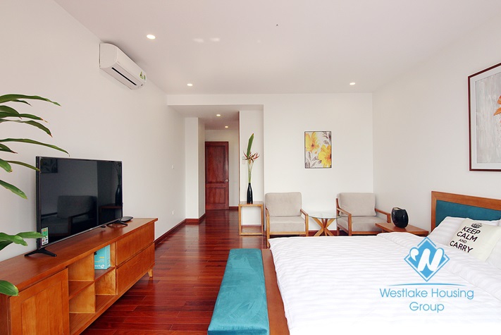 A Luxury and Morden 02 bedrooms apartment with big balcony for rent in Tay Ho area.