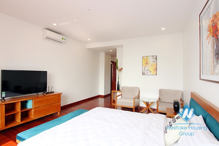 A Luxury and Morden 02 bedrooms apartment with big balcony for rent in Tay Ho area.