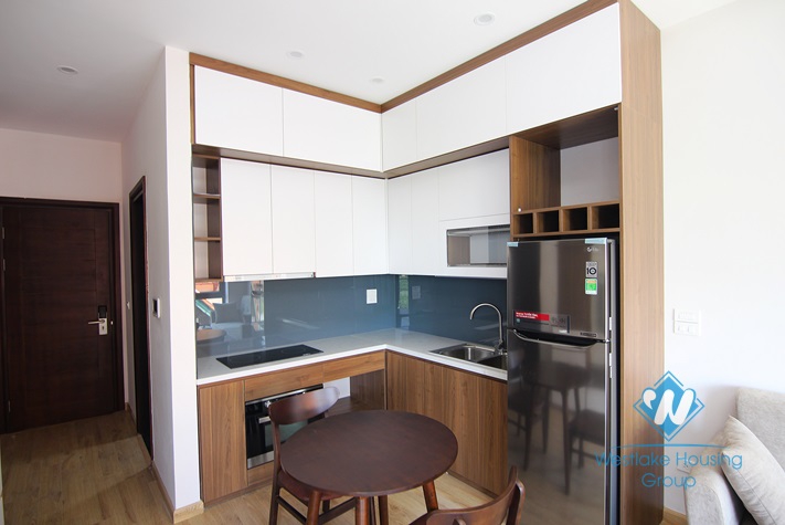 Modern Apartment with nice balcony For Rent in Tay Ho area.