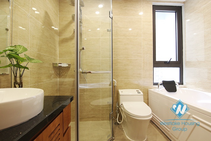 A Luxury and Morden 02 bedrooms apartment with big balcony for rent in Tay Ho area.