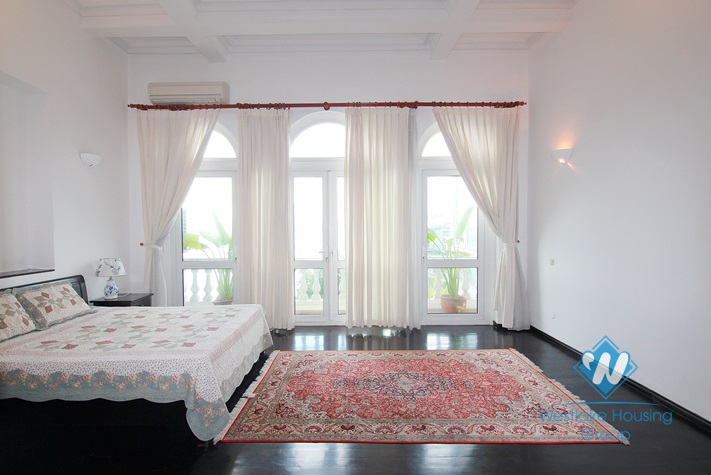 Lakeview spacious apartment for rent in Tay Ho, Hanoi