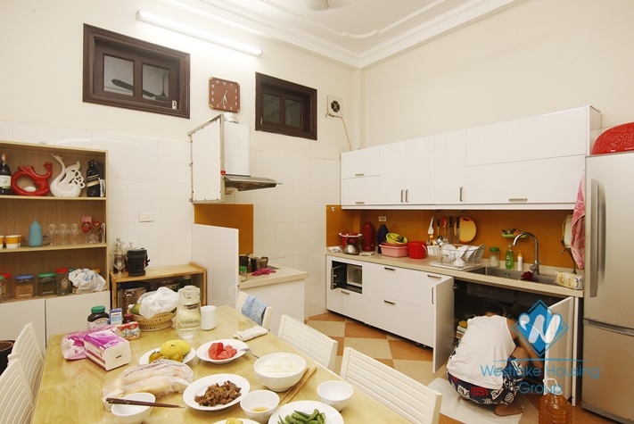 Nice 04 bedrooms house for rent in Dang Thai Mai Street, Tay Ho district.