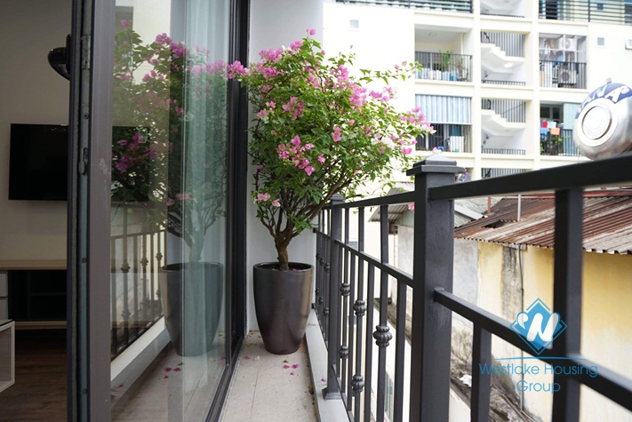 A cozy with stylish furniture 1 bedroom  apartment for rent in Ba Dinh District