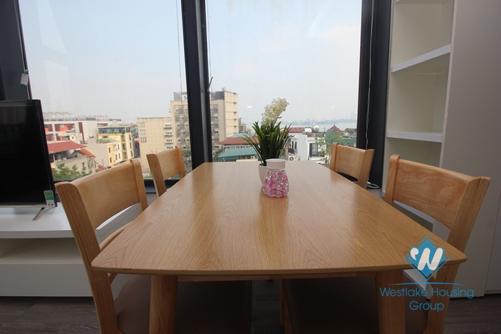 A elegant duplex style apartment with 1 bedroom for rent in Ba Dinh