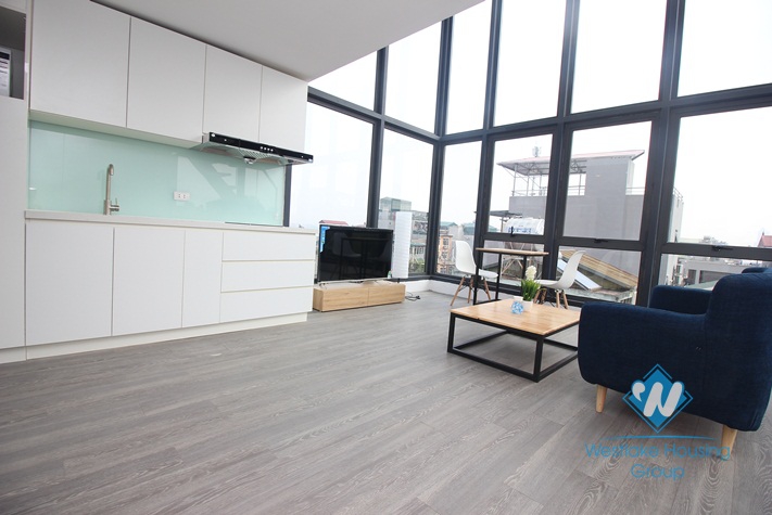 A beautifully modern and bright 1 bedroom apartment for rent in Ba Dinh District