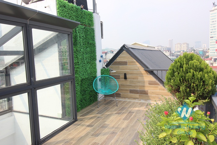 A beautifully modern and bright 1 bedroom apartment for rent in Ba Dinh District
