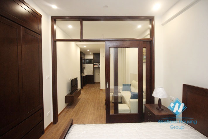 A beautiful and well-designed 1 bedroom apartment for rent in Ba Dinh district