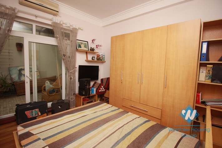 A nice and quiet house with 4 bedrooms for rent in Ba Dinh District