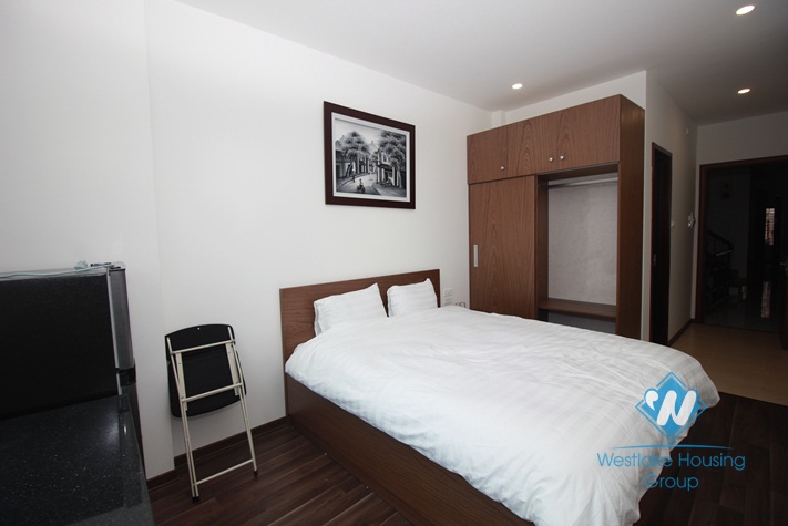 A cozy and newly-finished studio for rent in Dong Da District