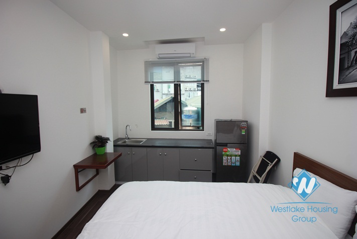 A cozy and newly-finished studio for rent in Dong Da District