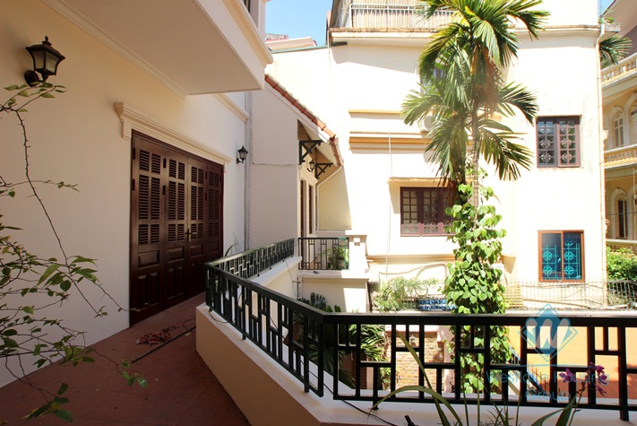 Nice colonial house rental with 4 bedrooms in To Ngoc Van, Tay Ho, Ha Noi