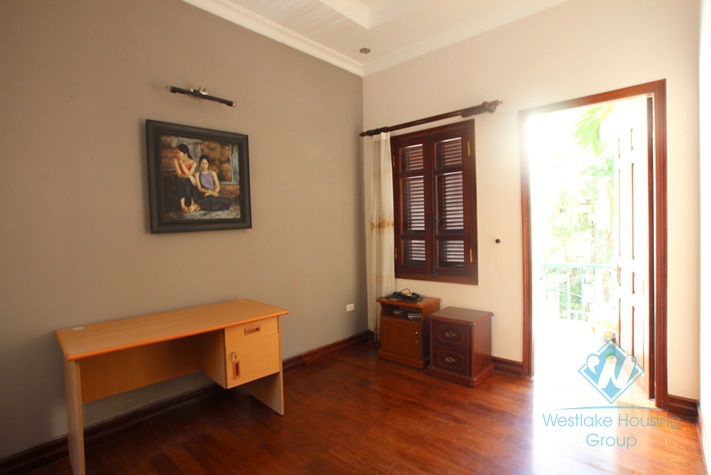 Nice colonial house rental with 4 bedrooms in To Ngoc Van, Tay Ho, Ha Noi