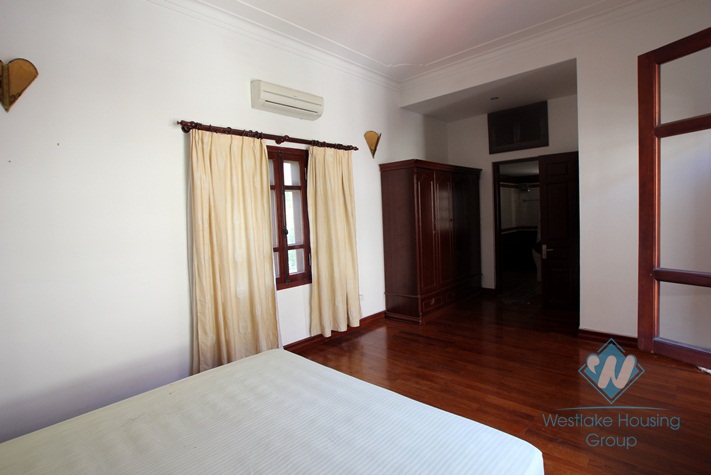 Nice colonial house rental with 4 bedrooms in To Ngoc Van, Tay Ho, Ha Noi