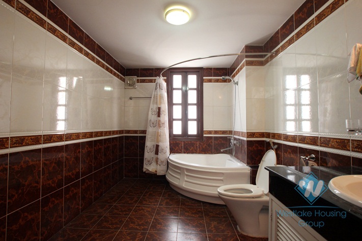 Nice colonial house rental with 4 bedrooms in To Ngoc Van, Tay Ho, Ha Noi