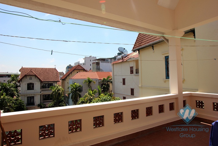 Nice colonial house rental with 4 bedrooms in To Ngoc Van, Tay Ho, Ha Noi
