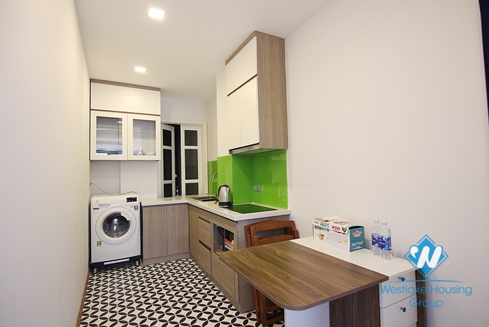 Brand new with modern furniture - Studio apartment for rent in Nguyen Khac Hieu st, Truc Bach area 