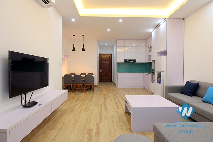 Modern apartment with small yard for rent in Au Co st, Tay Ho District 