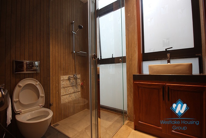 Lake view and spacious apartment for rent in Vu Mien st, Tay Ho, Ha Noi