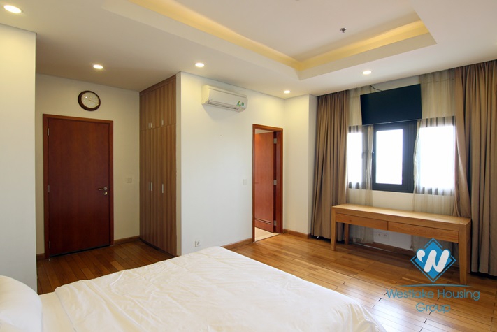 Duplex apartment with 3 bedrooms for rent in Trinh Cong Son st, Tay Ho District 