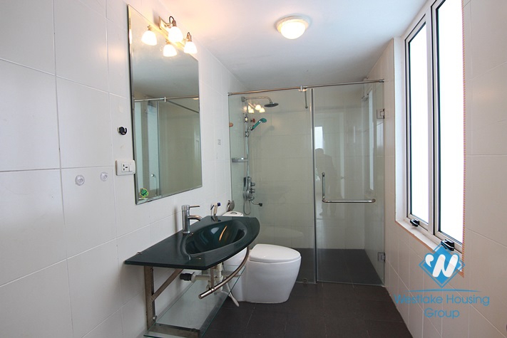 Bright house with swimming pool for rent in Tay Ho Area, Ha Noi