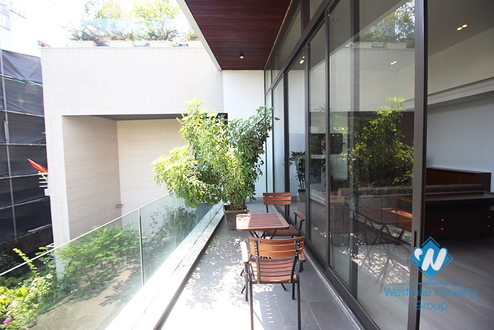 A brand new apartment with high quality furnitures and services for rent in Tay Ho, Ha Noi