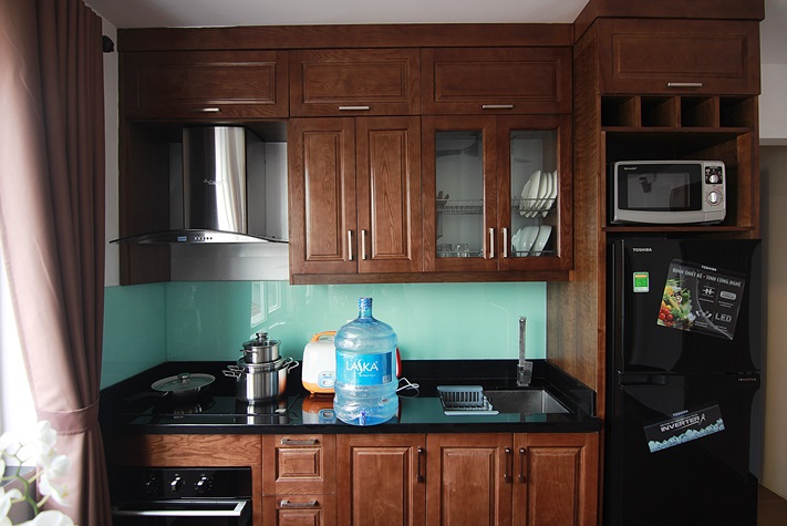 01 bedroom apartment with natural for rent in Tay Ho area, Hanoi 