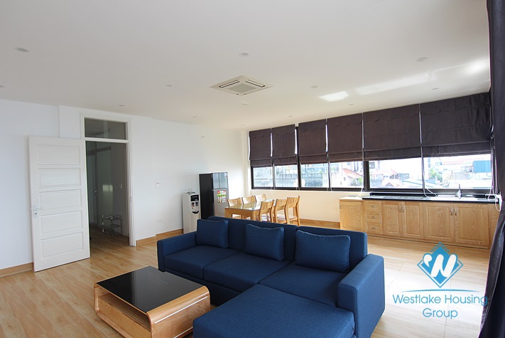 New apartment with lake view for rent in Yen Phu Village, Tay Ho District 