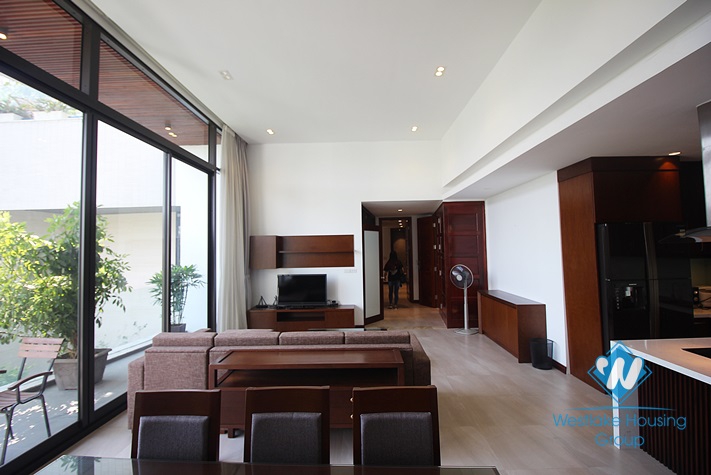 A brand new apartment with high quality furnitures and services for rent in Tay Ho, Ha Noi