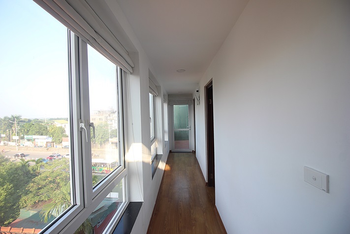 Good valued duplex apartment for lease on Au Co street, Tay Ho, Hanoi