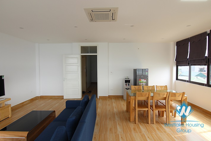 New apartment with lake view for rent in Yen Phu Village, Tay Ho District 