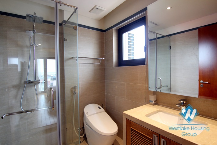 Duplex apartment with 3 bedrooms for rent in Trinh Cong Son st, Tay Ho District 