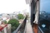 Lake view apartment for rent in Truc Bach area, Ba Dinh District 