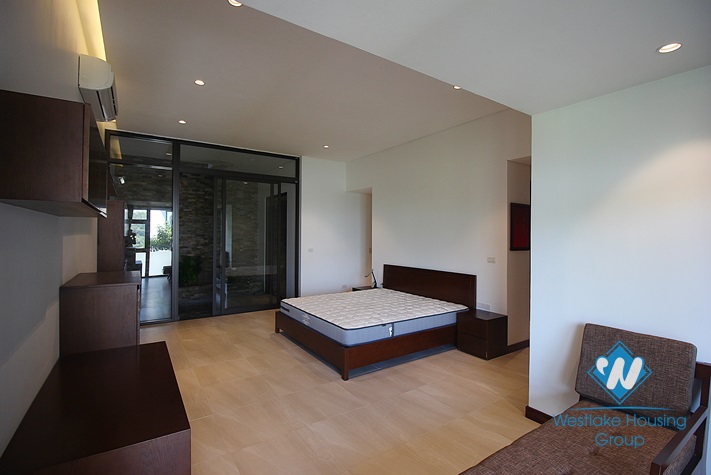 A brand new apartment with high quality furnitures and services for rent in Tay Ho, Ha Noi