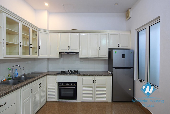 Bright house with swimming pool for rent in Tay Ho Area, Ha Noi