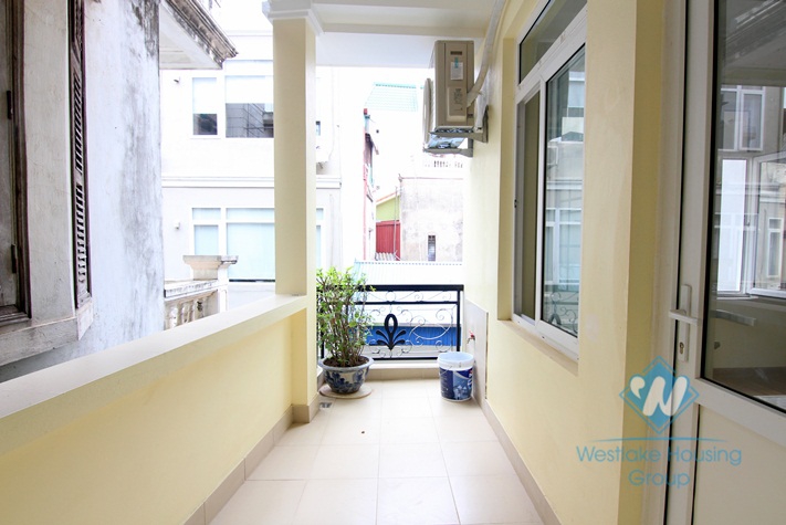 House for rent with big terrace in Tay Ho, Hanoi.