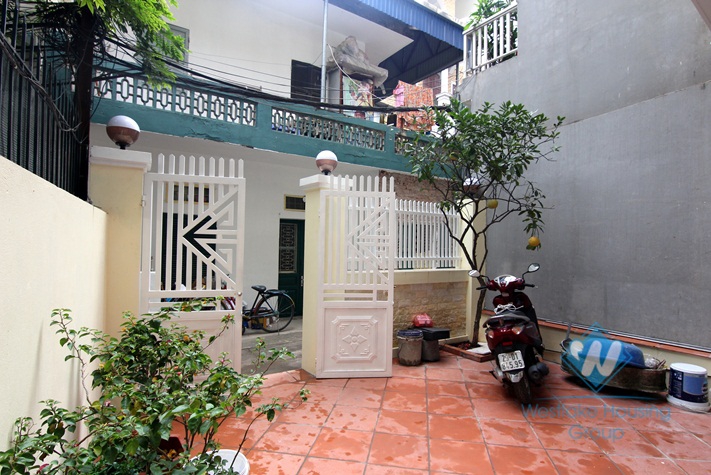 House for rent with big terrace in Tay Ho, Hanoi.