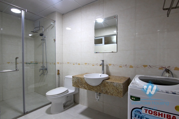 Brandnew and spacious one bedroom apartment for rent in Tay Ho.