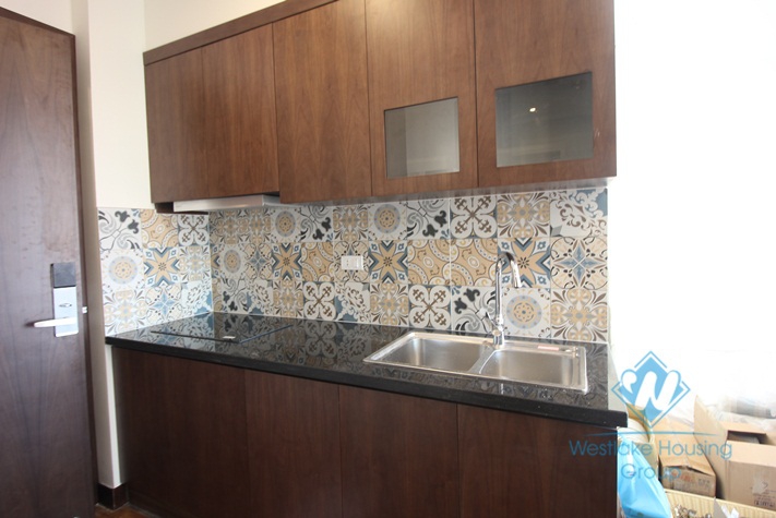 Brand new studio in six floor for rent  in Cau Giay district.